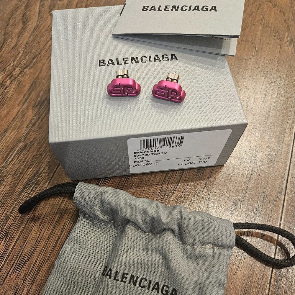 Balenciaga BB XS STUD EARRINGS